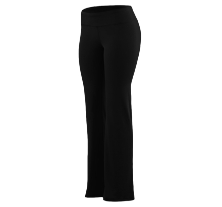 Augusta Custom Ladies Wide Waist Poly/Spandex Pant-Black
