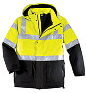 Port Authority® Mens ANSI 107 Class 3 Safety Heavyweight Parka