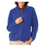 Blue Generation Ladies Micro Fleece Full Zip Jacket