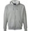 J. America Adult Premium Full-Zip Fleece Hood 6