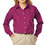 Blue Generation Ladies Long Sleeve Superblend Poplin Shirt 4