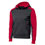 Sport-Tek� Mens Colorblock Tech Fleece 1/4-Zip Hooded Sweatshirt 6