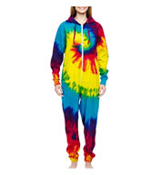 Adult Tie Dye All-in-One Loungewear