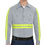 Red Kap Mens Enhanced Visibility L/S Industrial Work Shirt 4