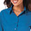 Blue Generation Ladies Superblend 3/4 Sleeve Poplin Shirt 3