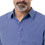 Blue Generation Mens Long-Sleeve Untucked Crossweave Shirt 3