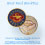3.5 inch Custom Shape Sublimated Patch 3